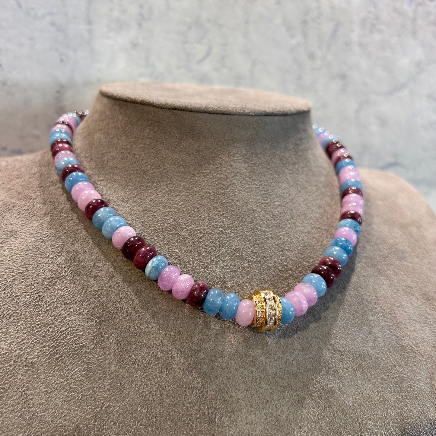 Jade Necklace - 41 cm