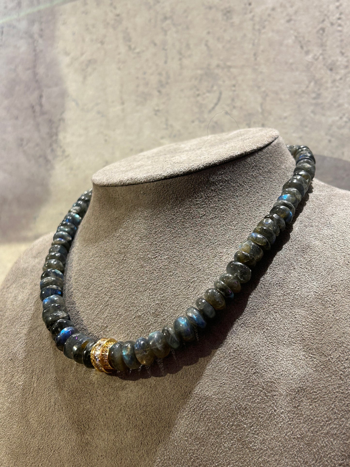 Labradorite Necklace - 41 cm