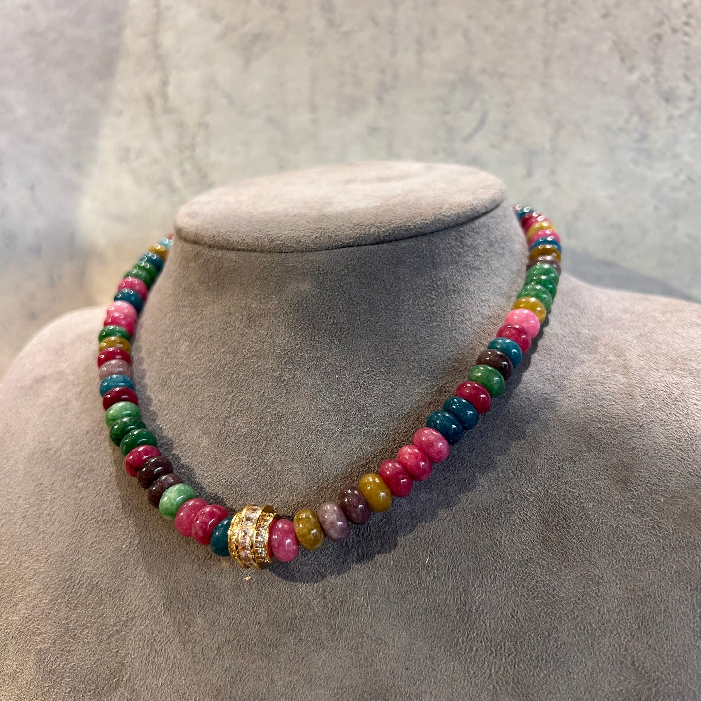 Tourmaline Necklace - 41 cm