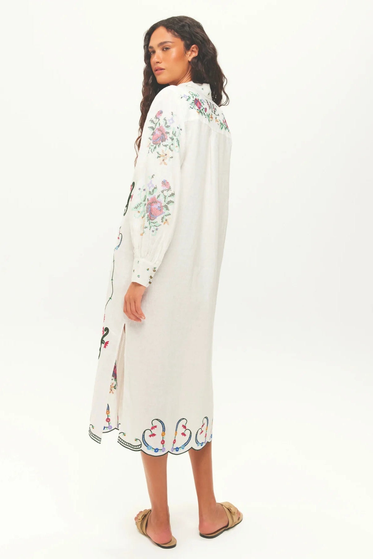 Daisey Embroidered Dress