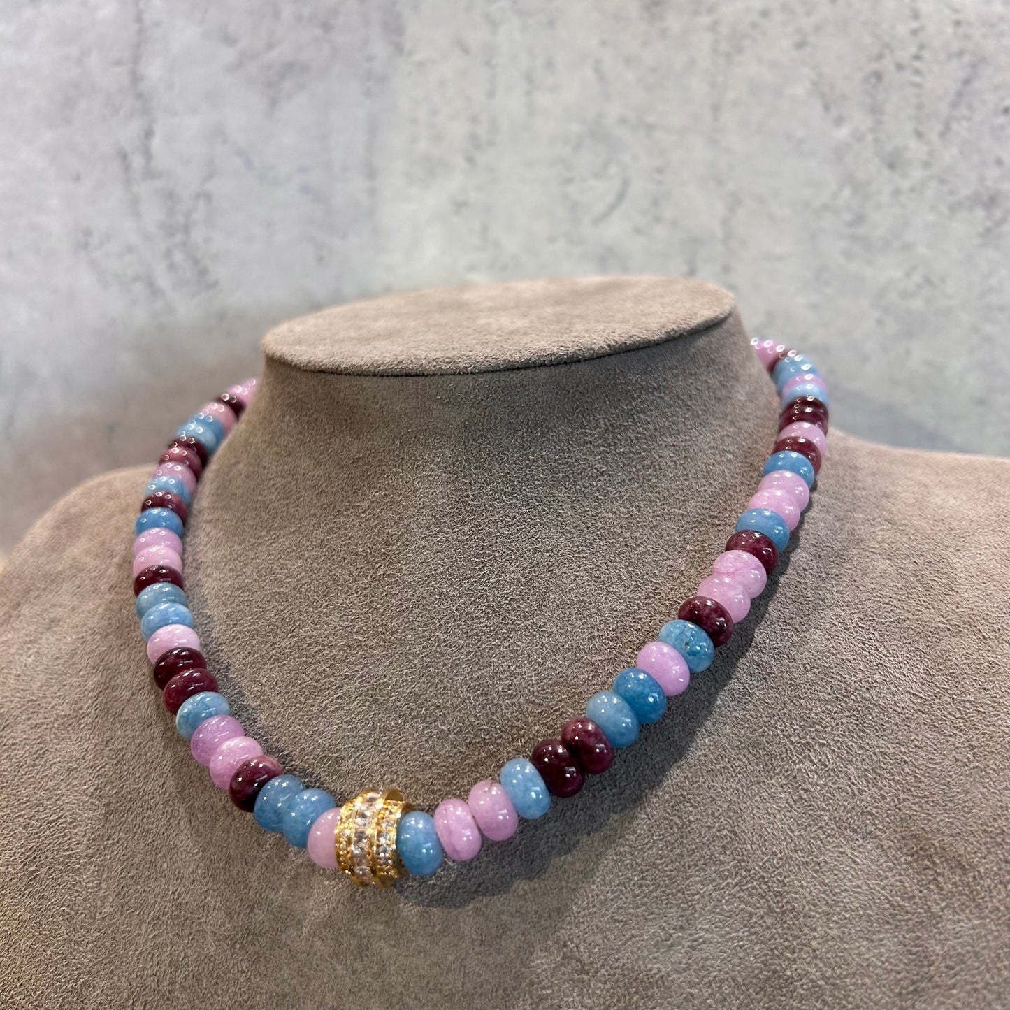 Jade Necklace - 41 cm