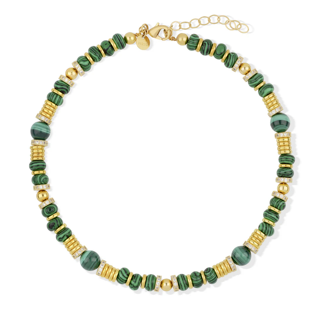 HYPSO - Aléa Necklace - Malachite