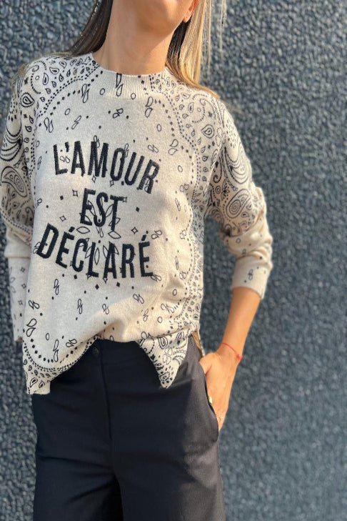 Route 66 sand sweater