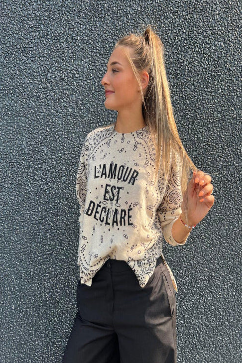 Route 66 sand sweater