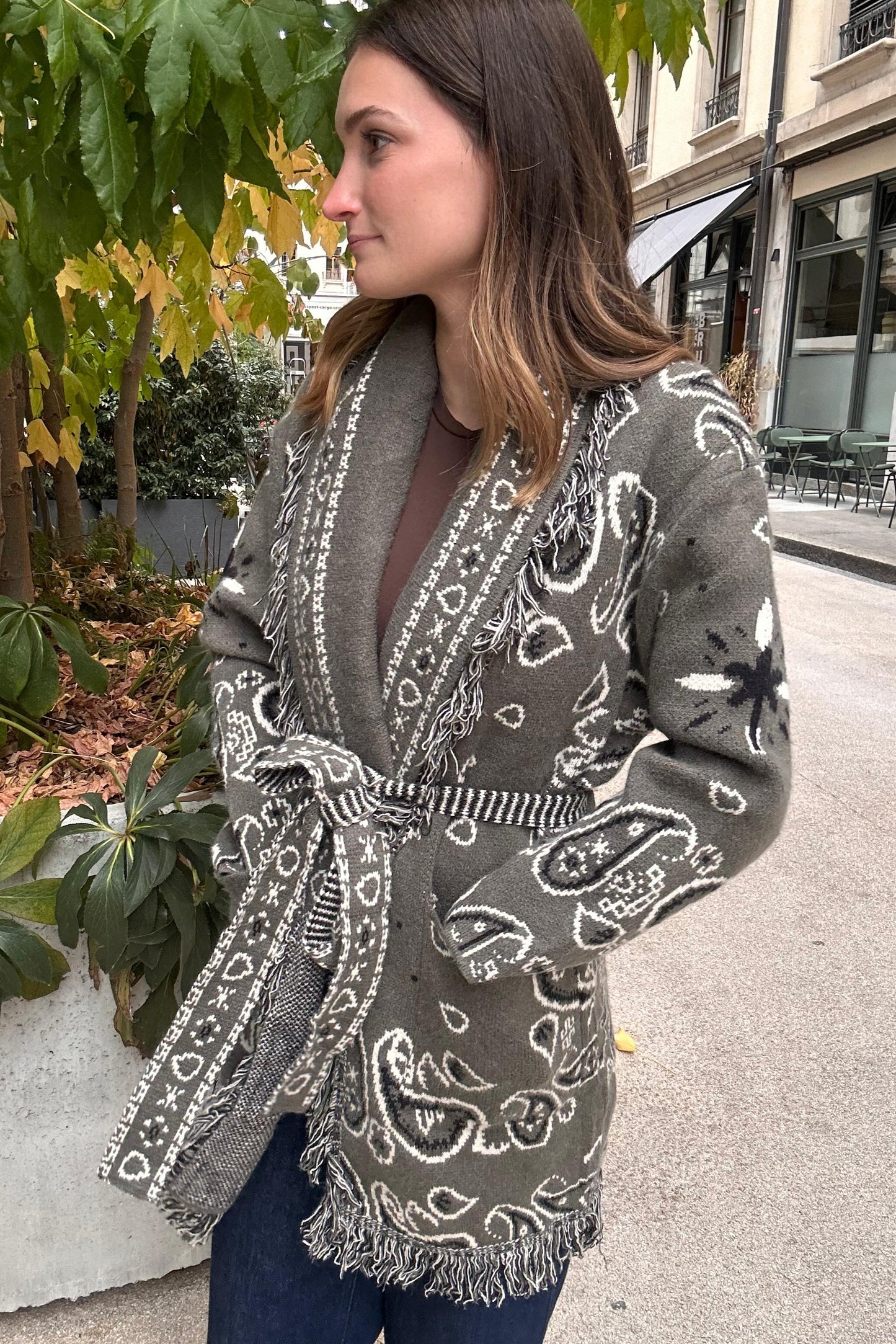 Shades Selection Green Cardigan