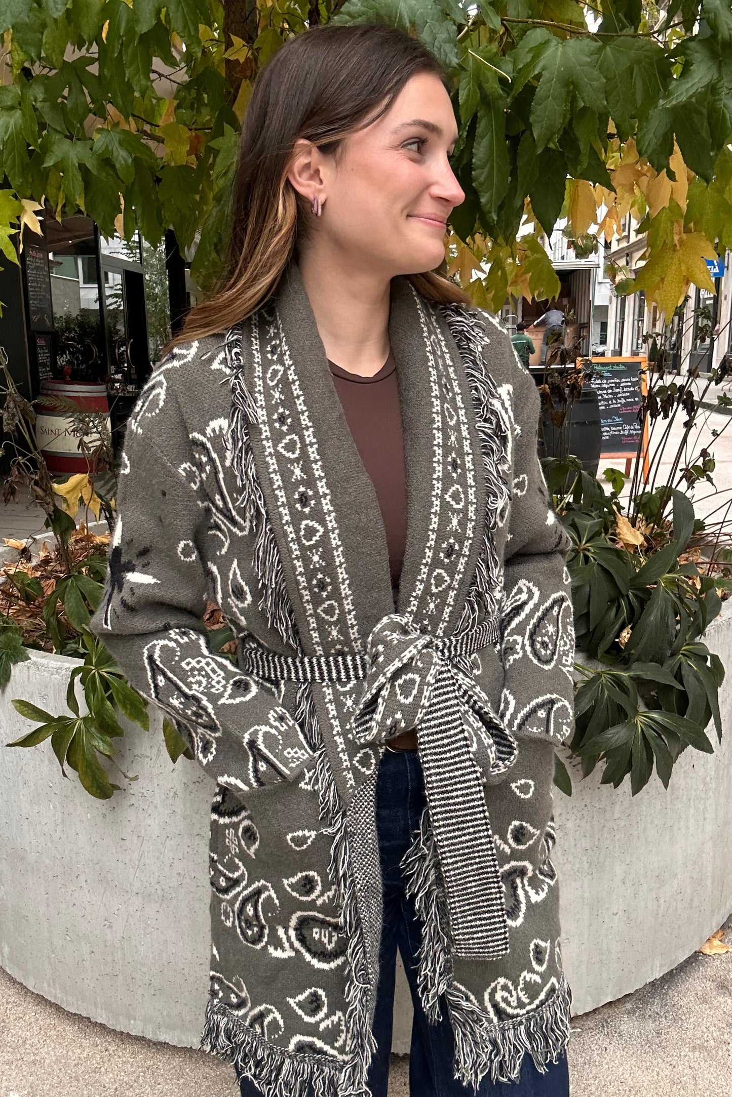 Shades Selection Green Cardigan