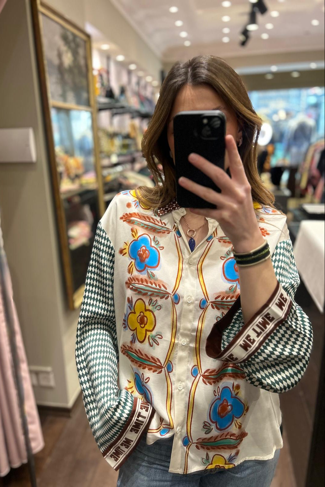 ME369 - Aurora Sporty Jade Oversized Shirt