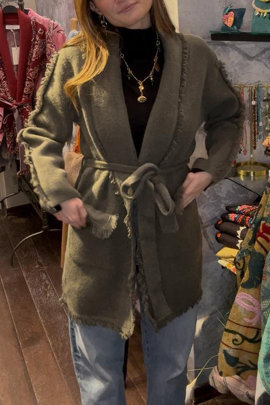 SHADES SELECTION - Khaki Cardigan