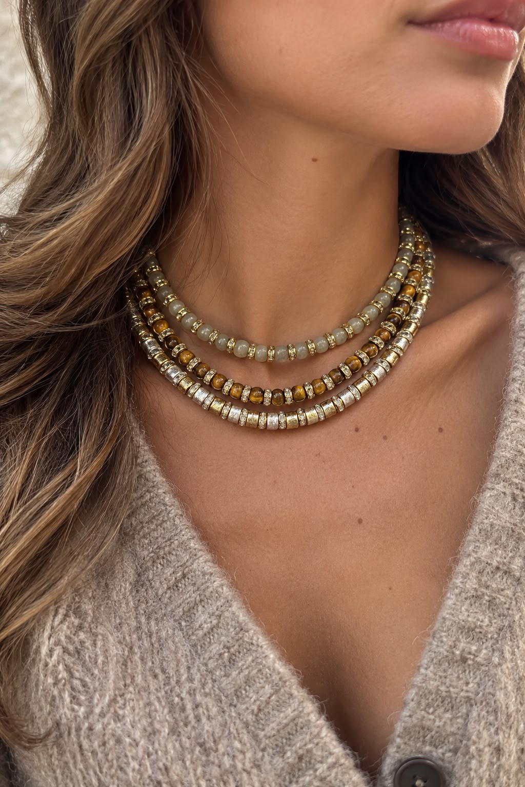 HYPSO - Chiara tiger's eye Necklace