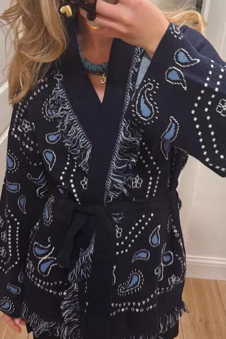 SHADES SELECTION - Blue Navy Cardigan
