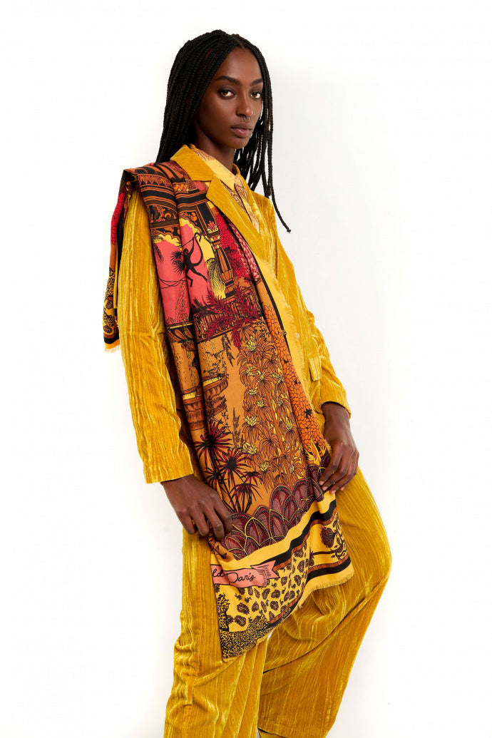 Scarf Amber Palace- Ocre