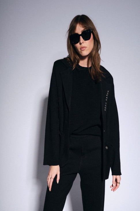 Gris Gris Black Blazer