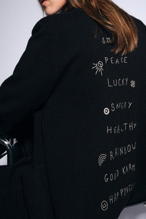 Gris Gris Black Blazer