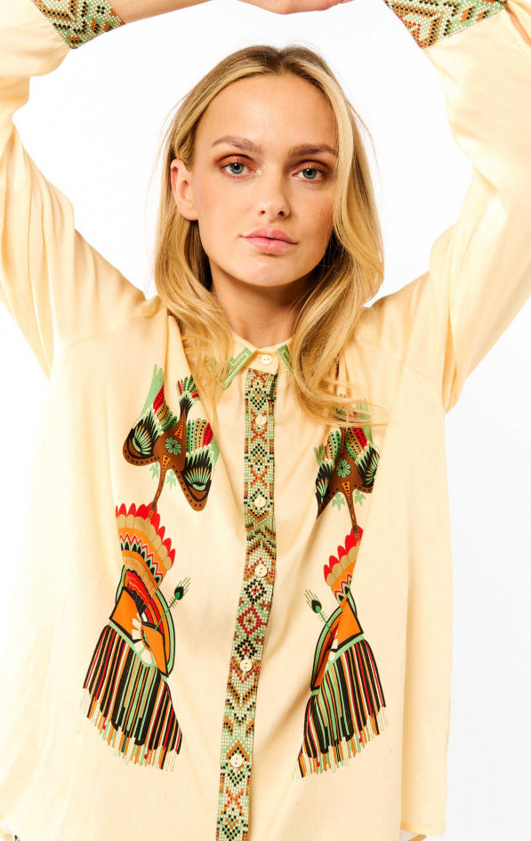 Shirt Bonaventure New Western - White