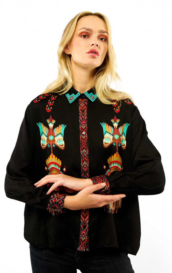 Shirt Bonaventure New Western - Black