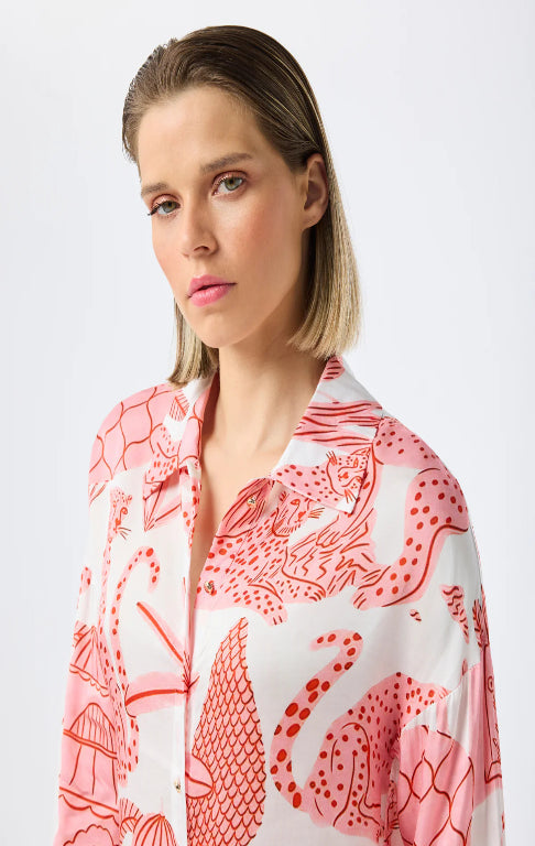 Pink Cheetah Shirt
