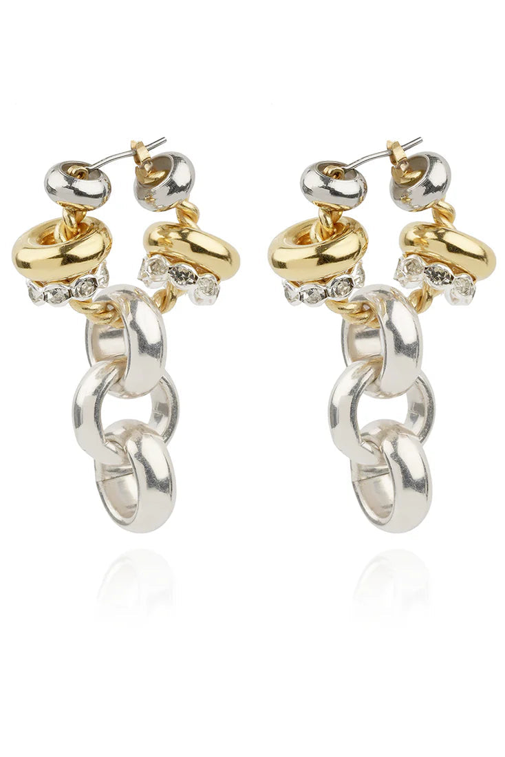 HYPSO - Vicky hoop Earrings - Silver