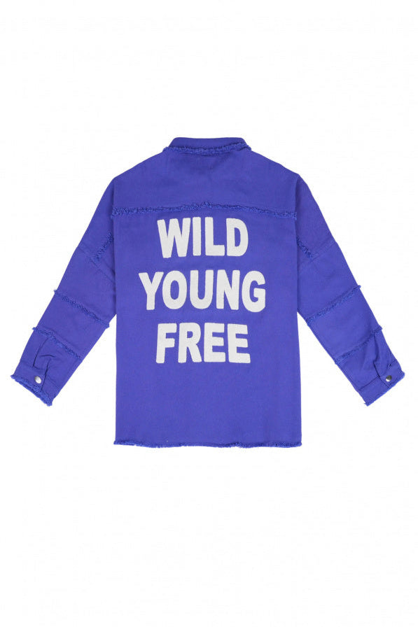 WILD - Jacket Jysko - Blue