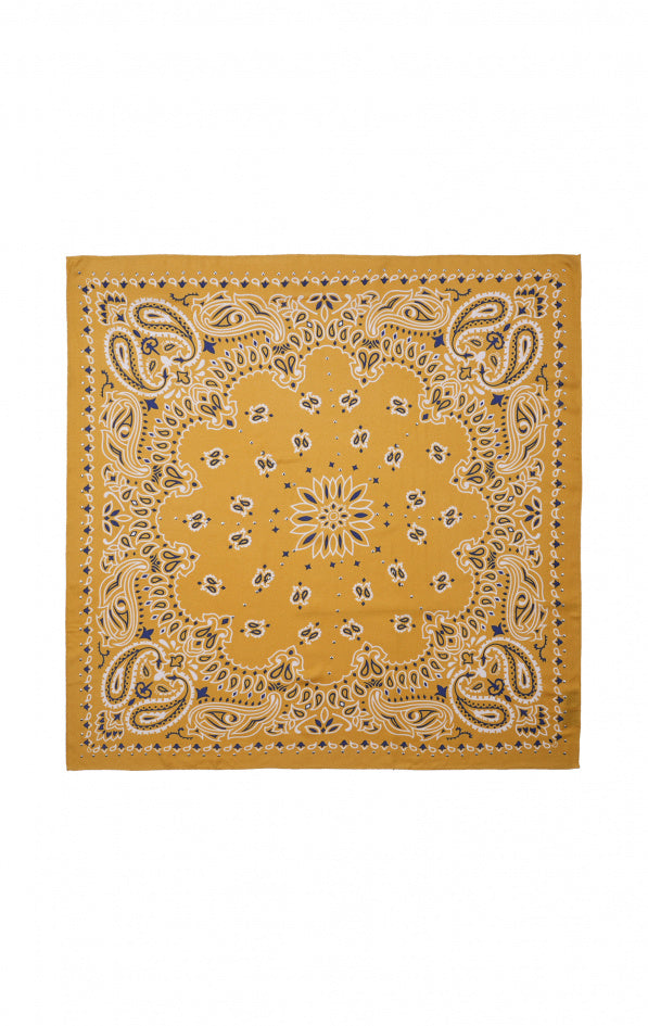 Medium Scarf Paisley - Camel