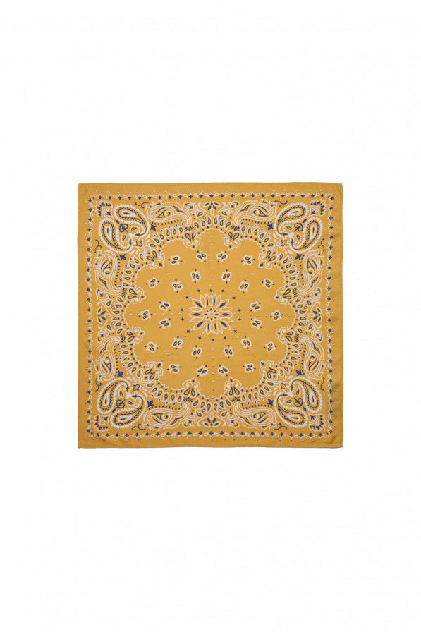 Mini Scarf Paisley - Camel