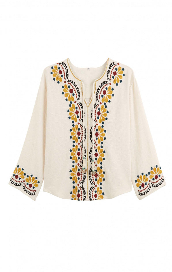 Talara Shirt - Beige