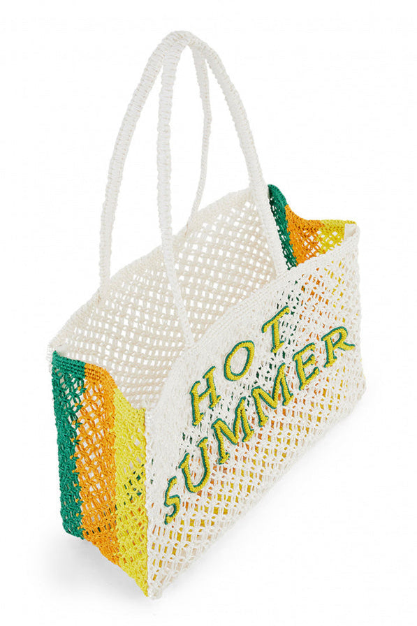 WILD - Shopping Bag Ulyss - White