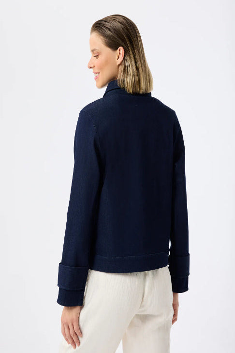 Billie cotton shirt collar jacket