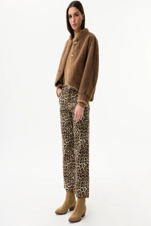 Short faux fur jacket