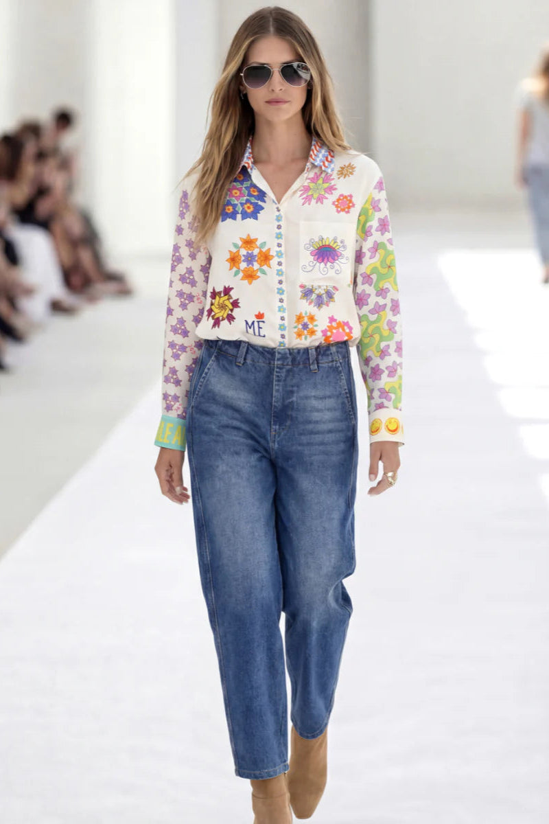 Isabel Markers Printed Shirt