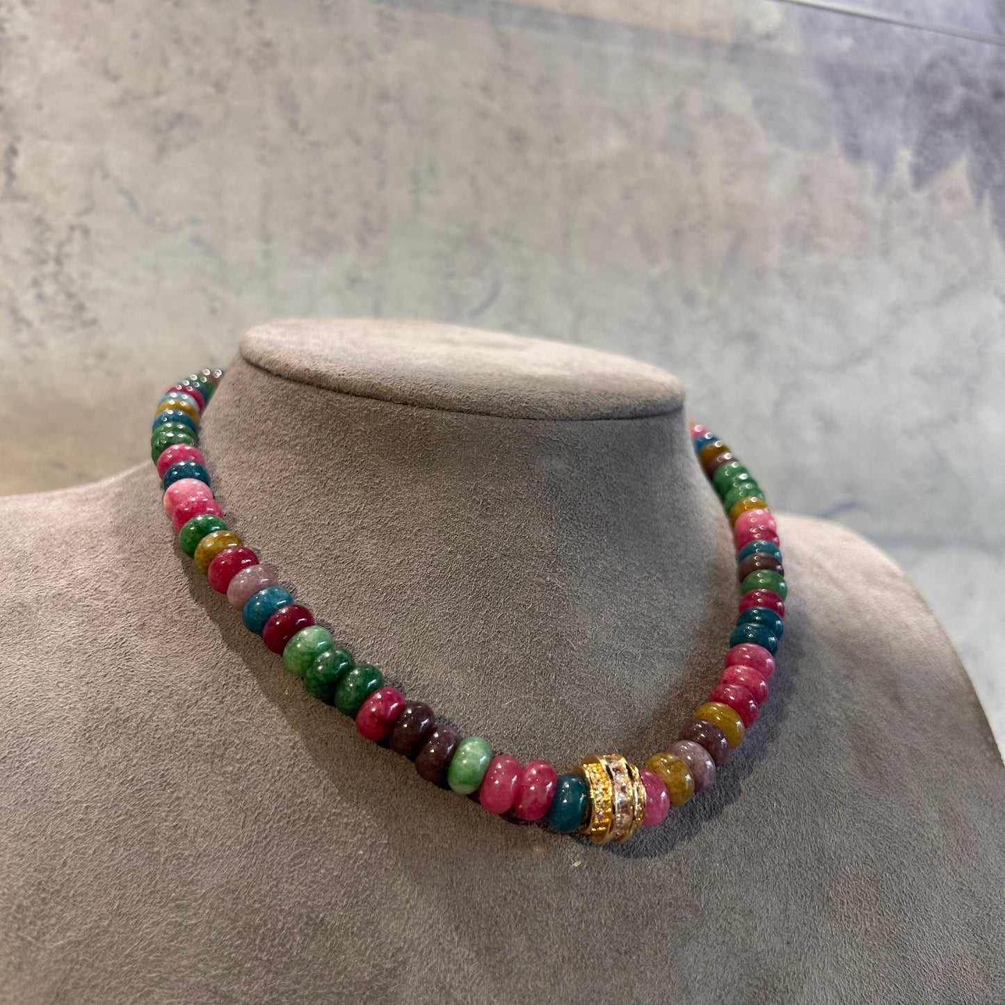Tourmaline Necklace - 41 cm