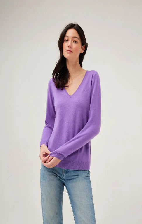 Selena sweater - Lilas