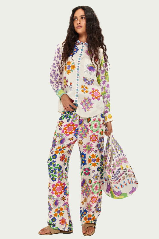 ME369 - Isabel Markers Printed Shirt