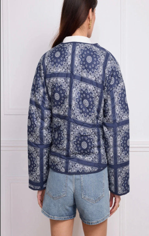 Bandana Jacket - Blue