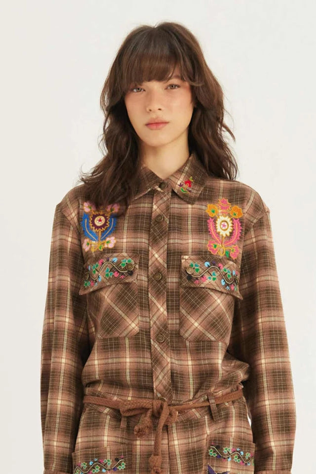 ME369 - Heritage Powder Embroidered Shirt