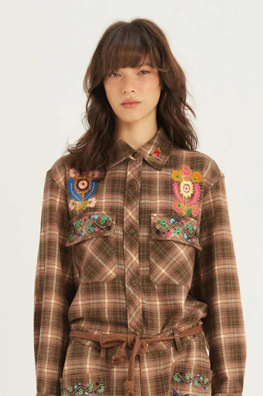 ME369 - Heritage Powder Embroidered Shirt