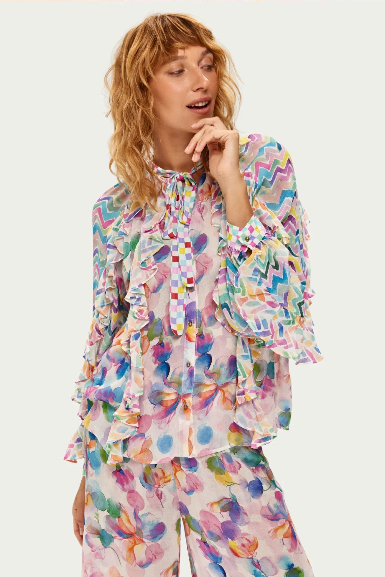 ME369 - Holly Fairy Dust Blouses