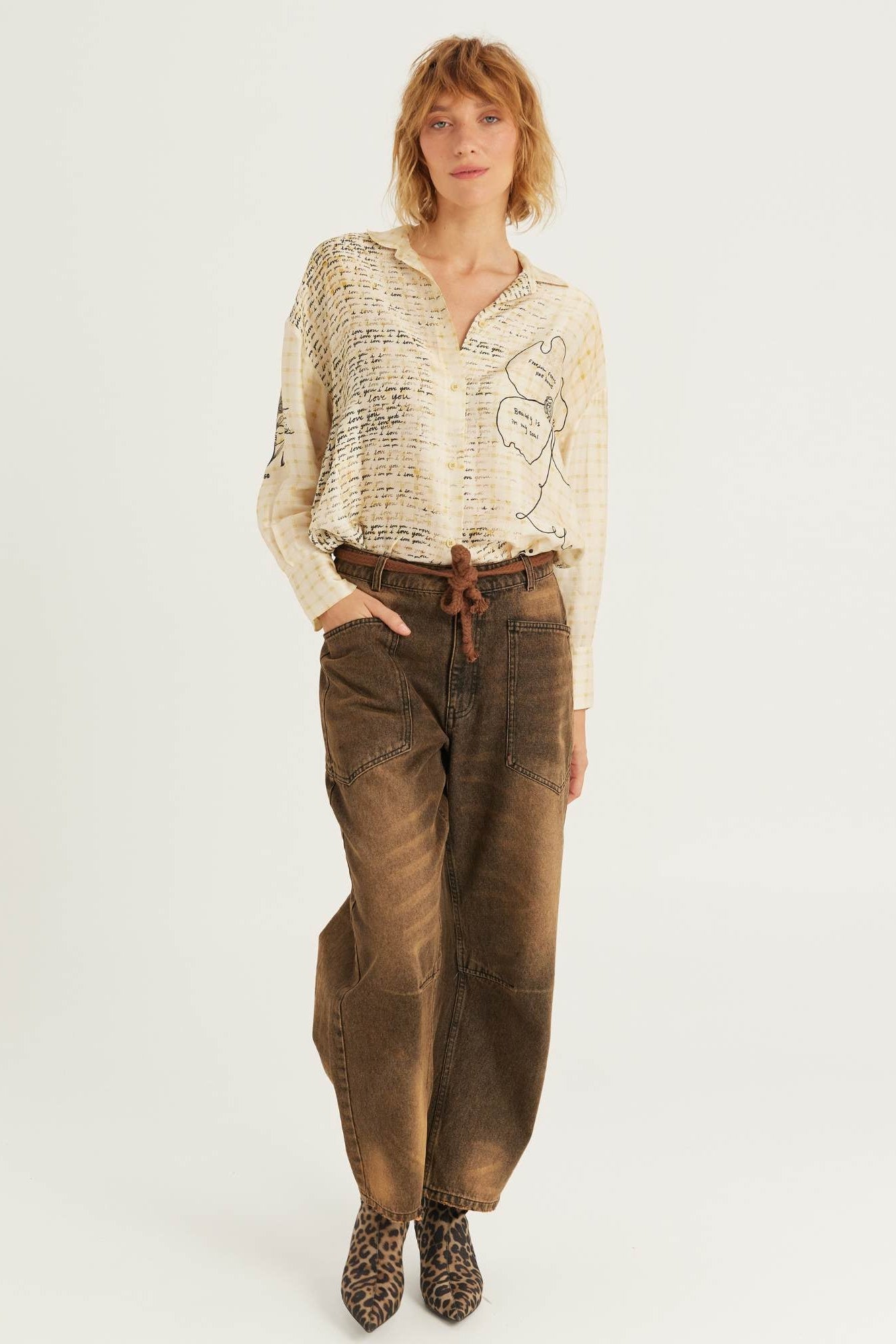 ME369 - Parker Noir Muse Collar Shirt
