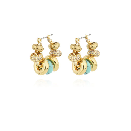 HYPSO - Solal Earrings - Turquoise