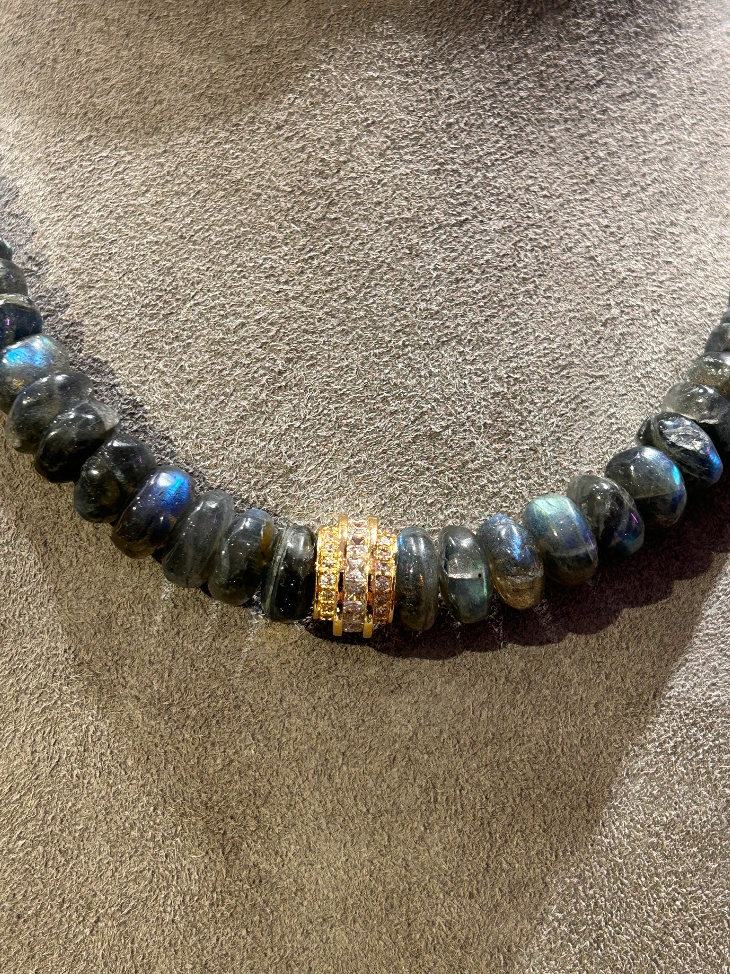 Labradorite Necklace - 41 cm