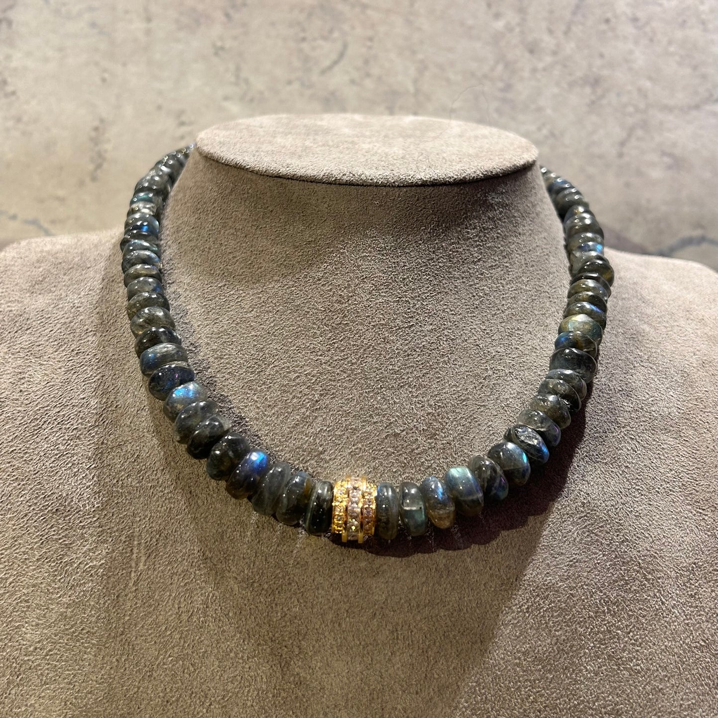 Labradorite Necklace - 41 cm
