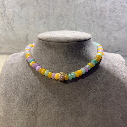 Malaysian jade Necklace - 41 cm