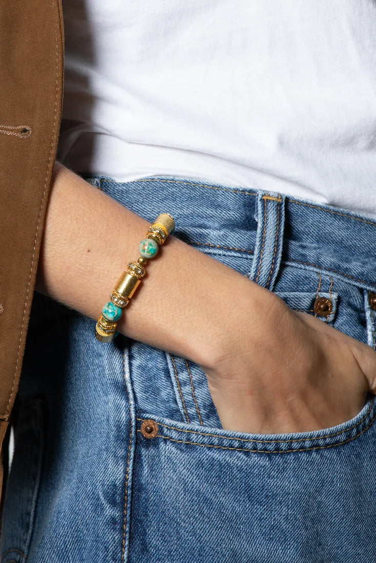 HYPSO - Marquise Bracelet - Turquoise