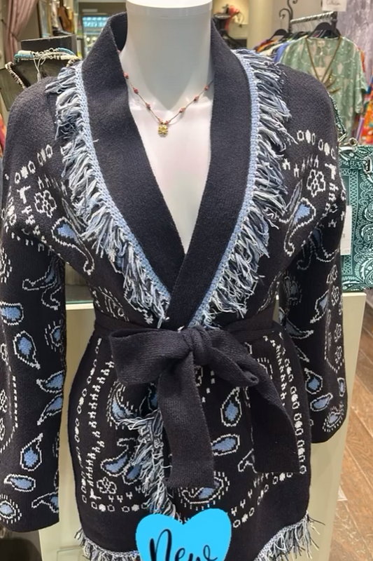 SHADES SELECTION - Blue Navy Cardigan