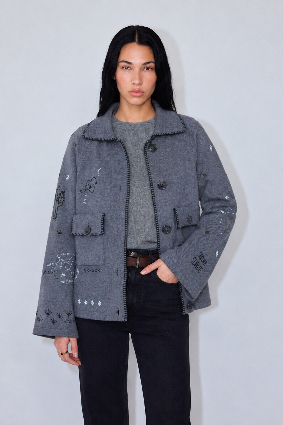 MA PETITE CAPSULE - Condor Blue Jacket