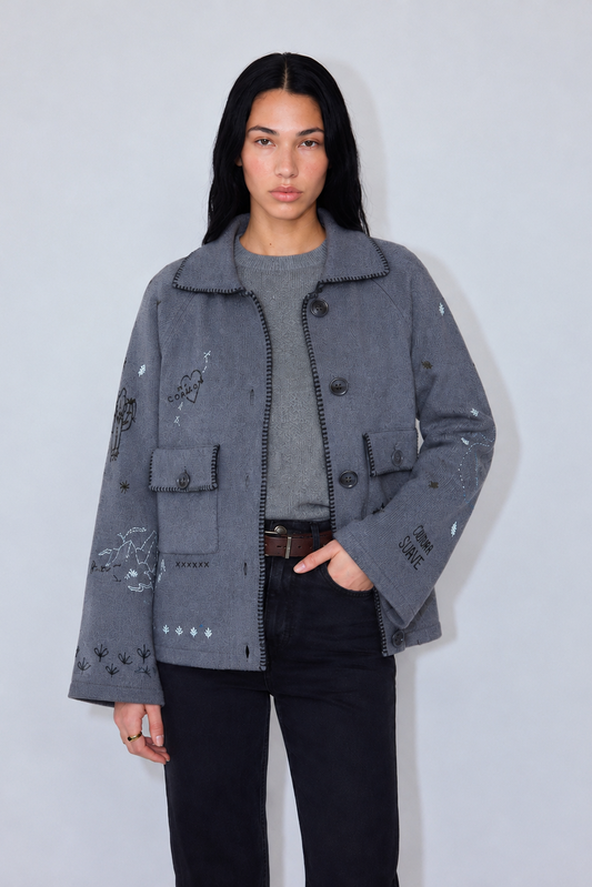 MA PETITE CAPSULE - Condor Blue Jacket