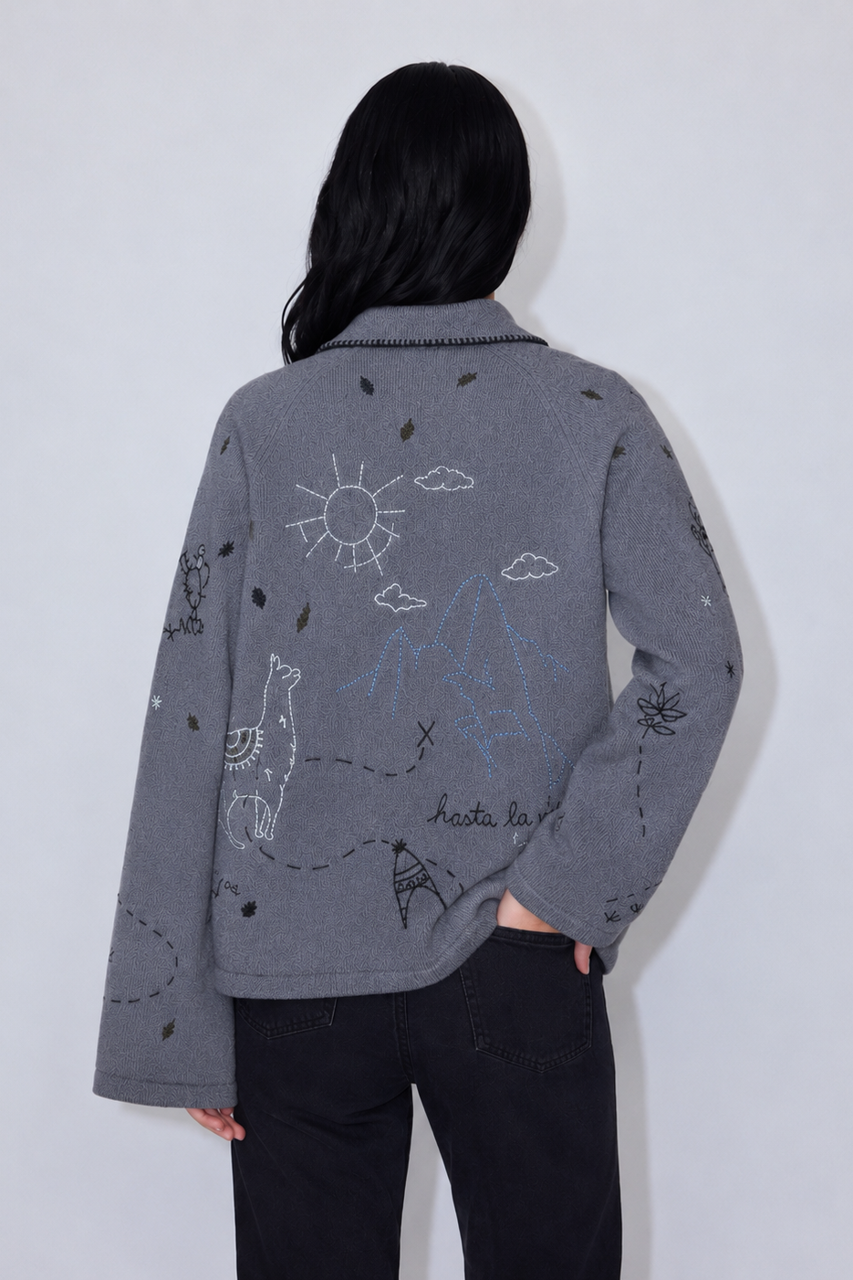 MA PETITE CAPSULE - Condor Blue Jacket
