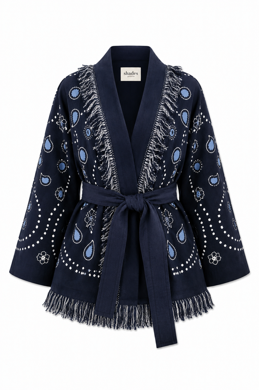 SHADES SELECTION - Blue Navy Cardigan