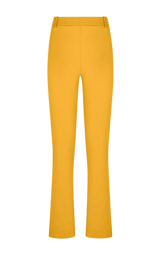 Ragno  Power Satin Flare Pant - Golden Spice