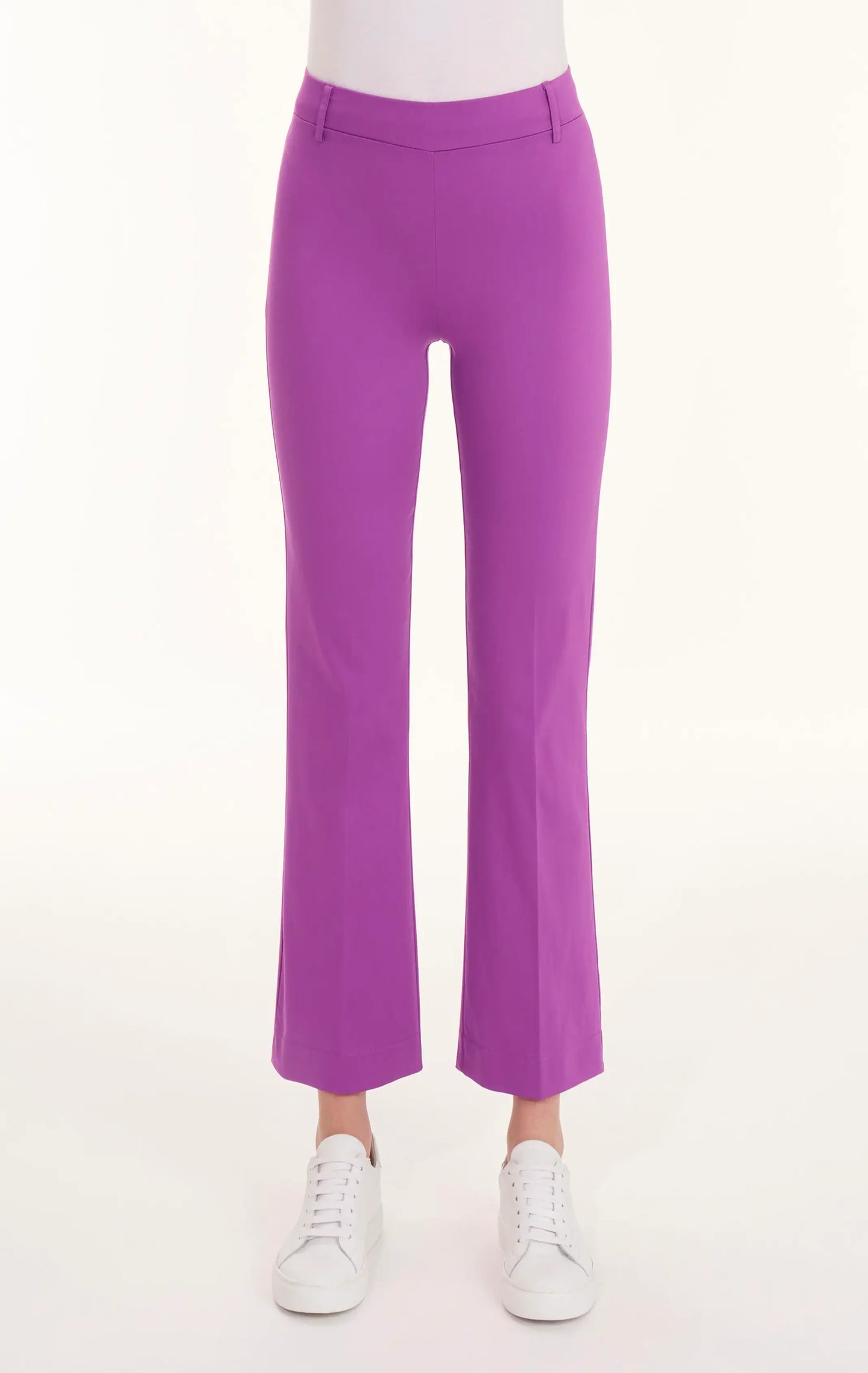 Ragno Power Satin Flare Pant - Dewberry