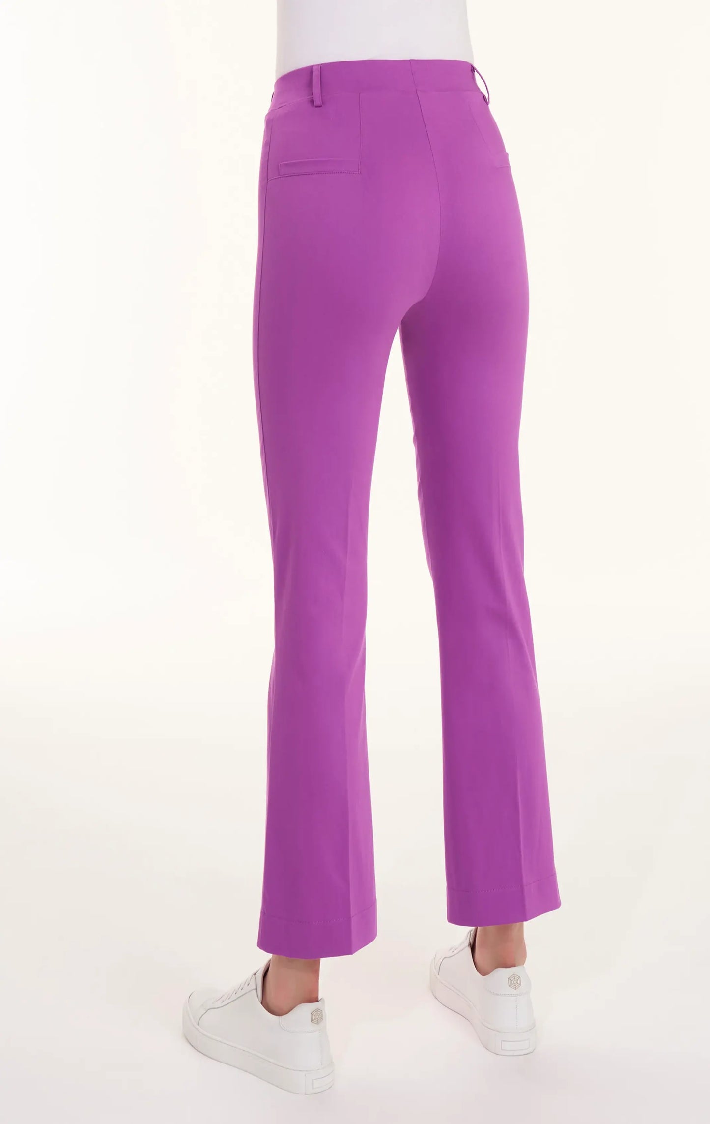 Ragno Power Satin Flare Pant - Dewberry